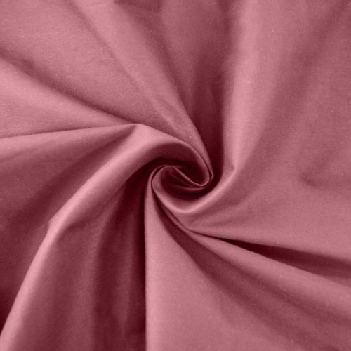  Ткань Поплин МТ 5098 (97 Хл, 3 Эл, 195 гр/мп, ш. 1,45м) цв. 154 т.розовый  ТриКатушки