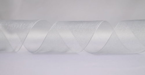  1062 Лента органза 25мм (намотка 50 ярдов = 45 метров)  ТриКатушки