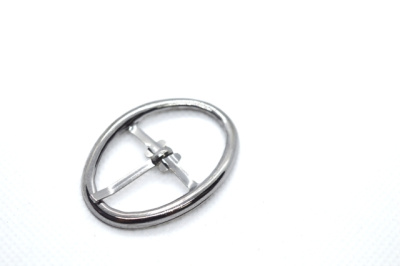  Обувные застежки 10687 штамп.(уп.1000шт)цв.Черный Никель  ТриКатушки