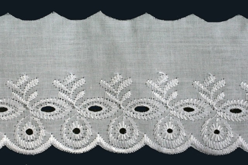  3013 цв.белый Шитье 3" 75мм (упаковка 15 ярдов = 13,7 метра)  ТриКатушки