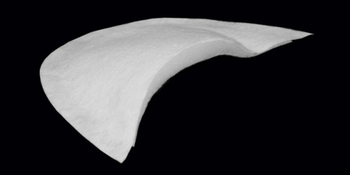  Подплечики втачные иглопробивные арт.И-8/86 белый (упаковка 100 пар)  ТриКатушки