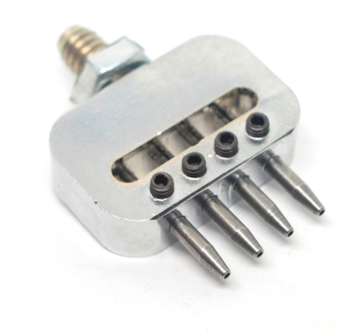  Пробойник Сменный строчный круглый 4 зуба (шаг 5мм, д. 1,2мм) PROKNOPKA  ТриКатушки