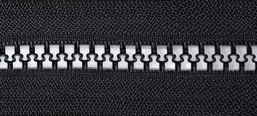  Молния Трактор Т8 ус.зв, 75см 2 зам №322 черн сер.зв (уп.50 шт.)  ТриКатушки