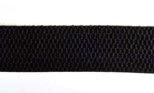  Резинка 106005 EkoflexТканая 25мм Support (нам 25м) арт.54 черный  ТриКатушки
