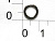 Розн.уп. Кольцо для бюстгальтера металл 600Н никель d=06мм  (уп.50 шт.)