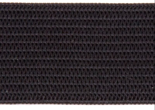  Резинка Ekoflex СТАНДАРТ "У" 40мм (уп. 25 м) цв.черный  ТриКатушки