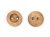  Пуговицы деревянные, арт. 0440/1, цв. Светлый бук, 24L-15мм/1000шт  ТриКатушки
