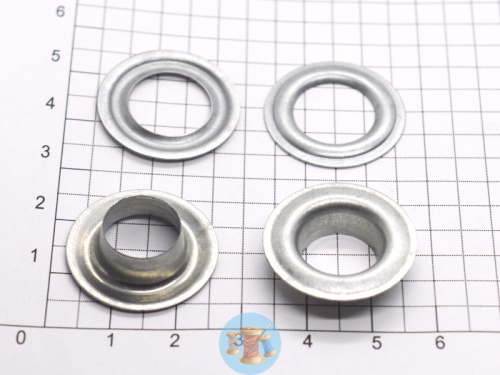  Люверсы 12 мм оцинкованные (уп.1000 шт)  ТриКатушки