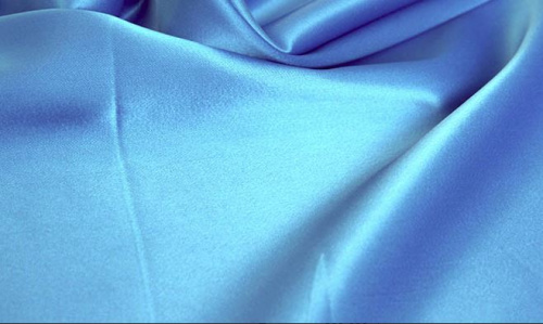  Ткань 2014 Атлас прокатный №712 василек  ТриКатушки