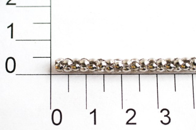  UX 0006СI цепь металл цв. nickel (упаковка 10 метров)  ТриКатушки