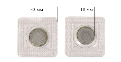  Кнопки магнитные потайные 18мм (уп. 4шт.) ProKnopka  ТриКатушки