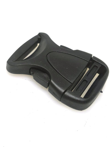  Фастекс (защелка трезубец) Ф130 (МУСКУЛ) ш.30 мм ПП цв.Черный (уп.10/100 шт.)  ТриКатушки