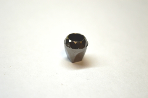  Концевик колокольчик №352 цв.черный никель (уп.1000 шт)  ТриКатушки