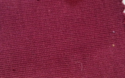  Ткань Футер 3-ех ниточный с начесом  пл.350 гр/м2,цв.бордо  ТриКатушки