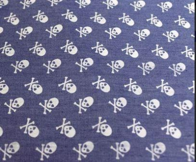 Джинса 2096 принт (100% Хлопок), 190г/м.пог