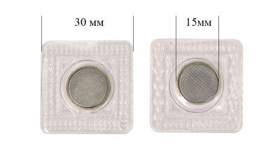  Кнопки магнитные потайные 15мм (уп. 4шт.) ProKnopka  ТриКатушки