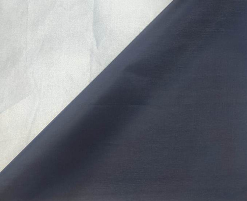  Ткань Taffeta Silver 190T ВО, 19-3933 темно-синий  ТриКатушки