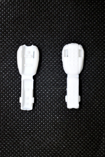  Наконечник (фасолинка) №2 пластик(уп.10 шт.)цв. Белый "Proknopka"  ТриКатушки