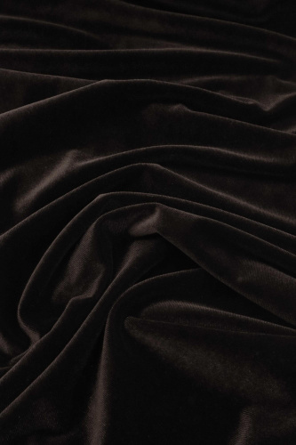  Ткань 3005 Бархат стрейч, ш.150см., №903  ТриКатушки