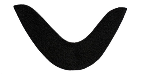  Подокатники арт.ПП-44/2 черный (упаковка 100 пар)  ТриКатушки