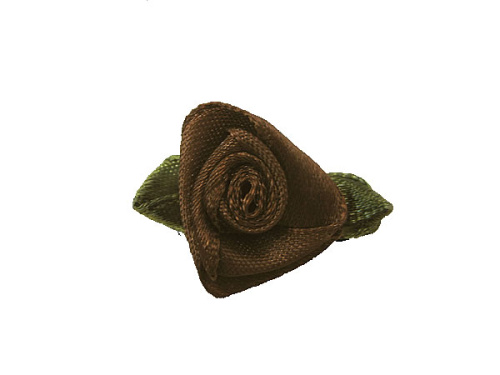  021 F пришивной элемент (упаковка 100 штук) коричневый  ТриКатушки