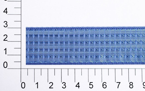  Лента для подарков "Стрела-25" арт.С3687Г17/14 ширина 25мм (упаковка 25 метров) цв.синий  ТриКатушки