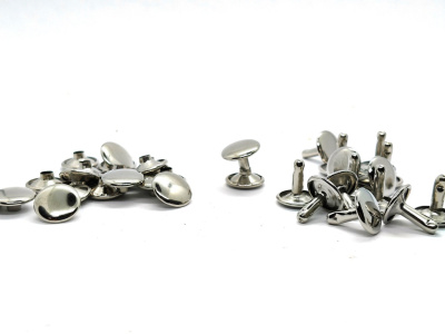  Хольнитены двухсторонние 11 мм №123 Никель (уп.2000шт.) Tals  ТриКатушки