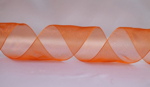  1008 Лента органза 25мм (намотка 50 ярдов = 45 метров)  ТриКатушки