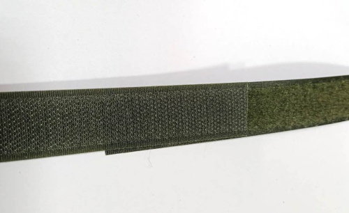  Лента контакт 100 мм №1600 хаки  ТриКатушки