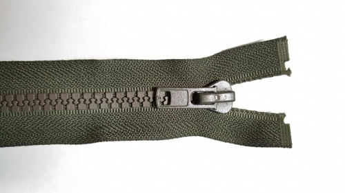  Молния Трактор Т8 1 зам 85 см №328 хаки (уп.50 шт.)  ТриКатушки