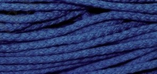  Шнур хлопчатобумажный круглый 5 мм(уп.100 м.) цв. №2053к Синий  ТриКатушки