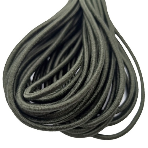  Резинка шляпная 3 мм №328 олива (рул.100 м)  ТриКатушки