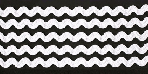  001J Тесьма "Вьюнчик" 5мм (намотка 36 ярдов = 32,9 метров)  ТриКатушки