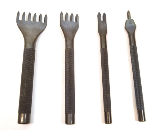  Набор строчных пробойников ромбовидных 3мм (уп. 4 шт) ProKnopka  ТриКатушки