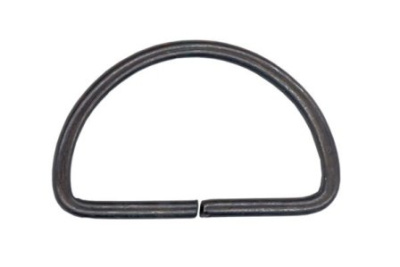  Полукольцо металлическое 30мм цв. оксид (уп.1000шт.)  ТриКатушки