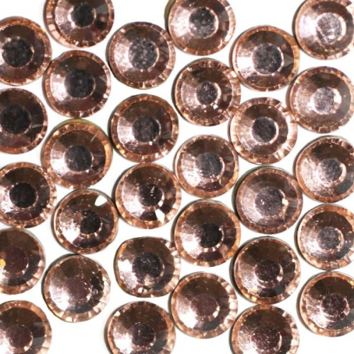  Стразы термоклеевые SS-20, D=4,6-4,9мм (упаковка 720 штук) цв.9018 LT. PEACH  ТриКатушки