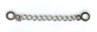  Вешалка-цепочка 6х9х1,6х90 мм цв.Никель (фас.100шт или 1000шт)  ТриКатушки