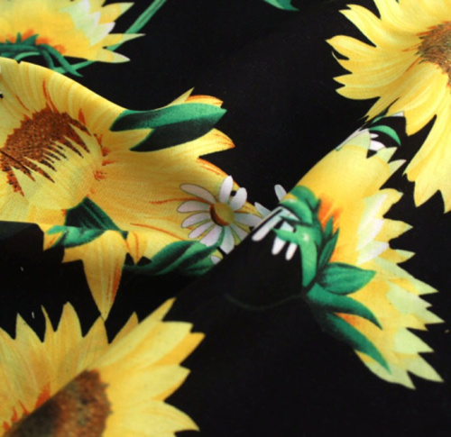  Ткань Вискоза принт арт. 2045 цв. 59  ТриКатушки