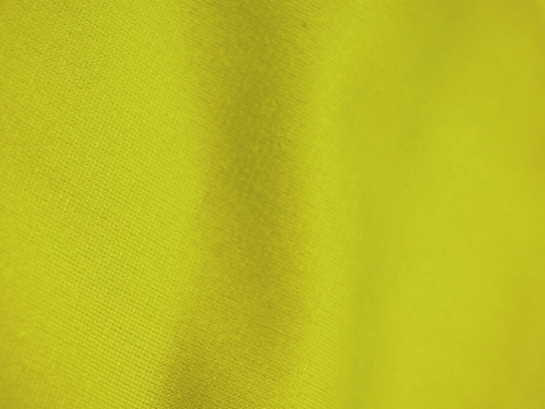  Мех BRUSHED TRICOT ворсовая ткань yellowFl  ТриКатушки