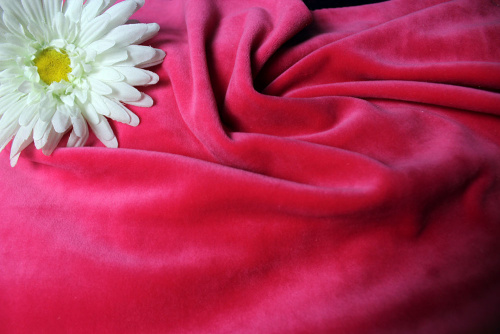  Ткань 3019 Бархат стрейч матовый Китти, ш.160см, цв. 212  ТриКатушки