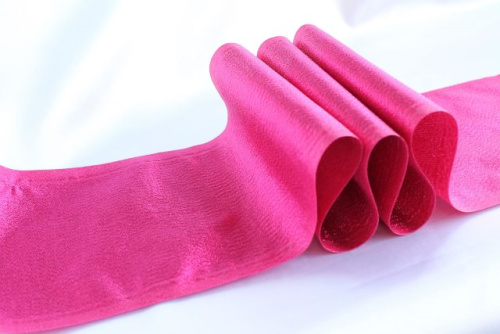  Лента парча-125 арт.С3644Г17/11 ширина 125мм (упаковка 20 метров) цв.малина  ТриКатушки