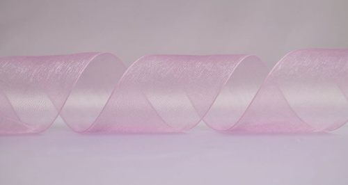  1027 Лента органза 50мм (намотка 50 ярдов = 45 метров)  ТриКатушки