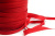  Лента киперная 10 мм. 100% п/э цв. 621/250 м Красный  ТриКатушки