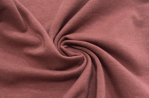  Ткань Футер 2-х нитка г/к с/л петельный (изнанка п/э), 245гр.кв.м, 80% Хб + 15% ПЭ + 5% лайкра, пень  ТриКатушки