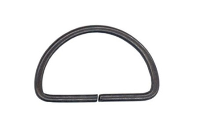 Полукольцо металлическое 20мм цв. оксид (уп.1000шт.)