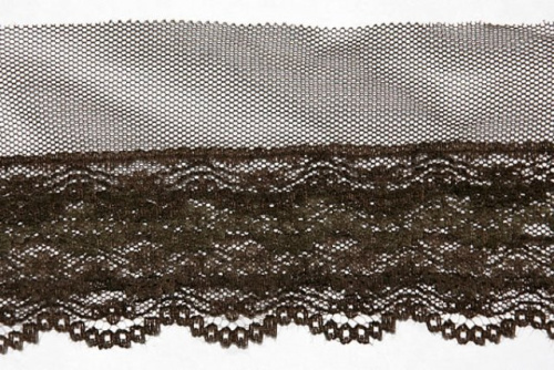  508 коричневый РЮШИ ширина 70мм (намотка 50 ярдов = 46 метров)  ТриКатушки