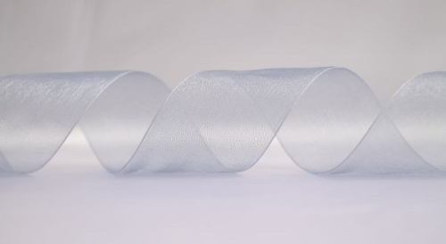  1064 Лента органза 25мм (намотка 50 ярдов = 45 метров)  ТриКатушки