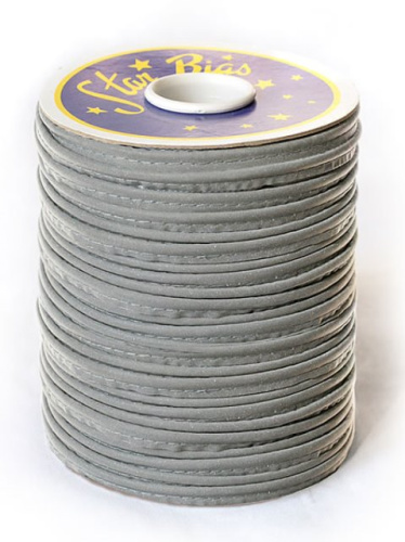  Кант светоотражающий Т/С (серый), ширина 10мм, арт.0165-0000, (намотка 72 ярда = 65,8 метров)  ТриКатушки