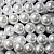 Бусины пластик 