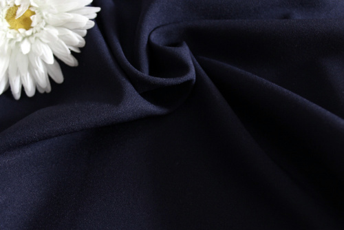  Ткань Габардин стрейч арт.1000 ,ш.150см., 270 гр/мп., №712 цв. т.синий  ТриКатушки